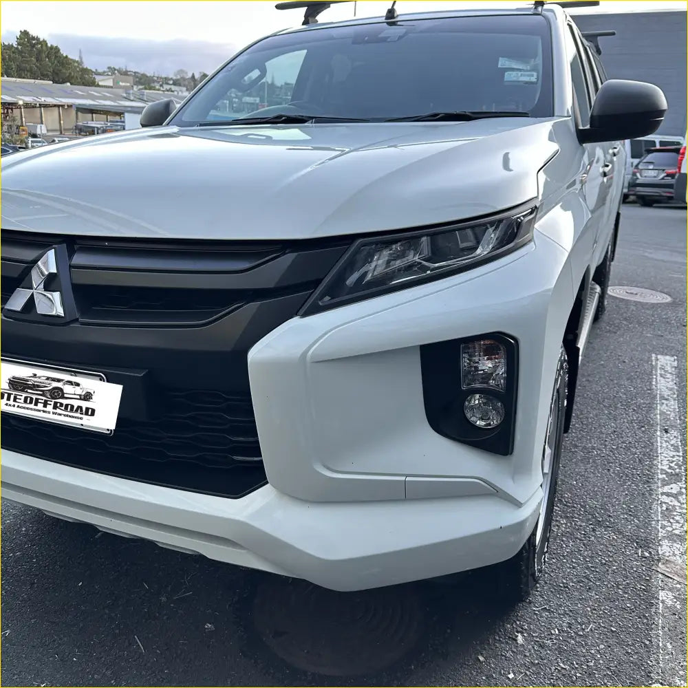 Headlight Covers Mitsubishi Triton 2019-2023 Matte black - Plastic Trim