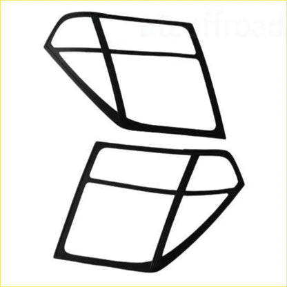 Headlight Covers Nissan Navara D40 2005-2015 Matte Black Thai model