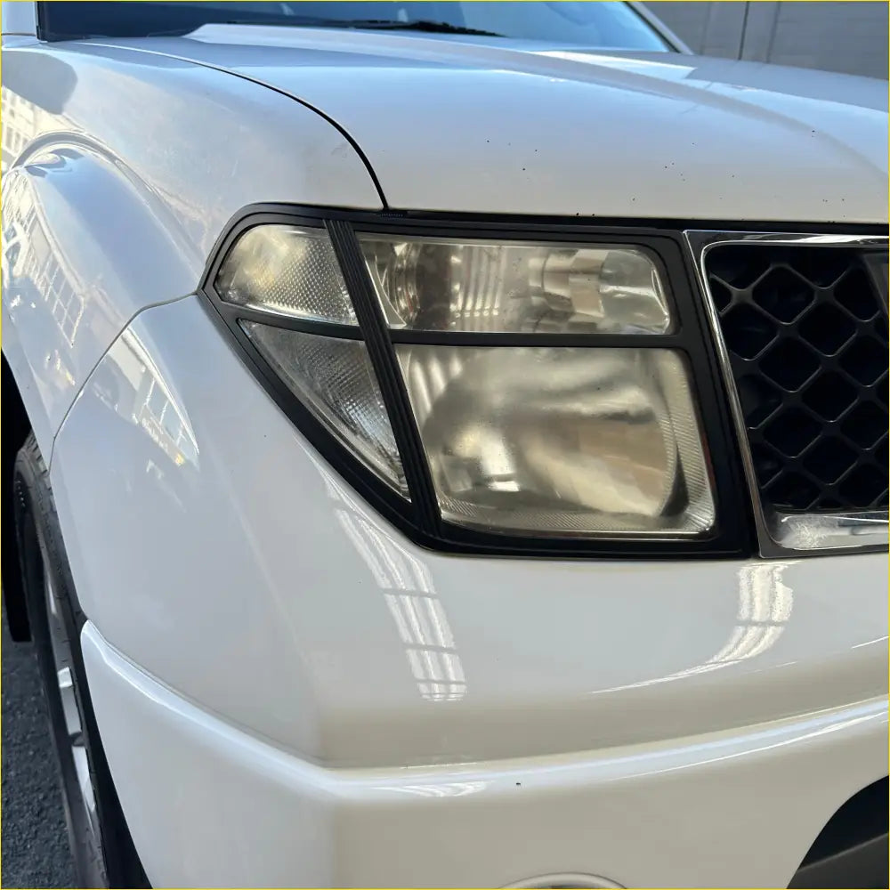 Headlight Covers Nissan Navara D40 2005-2015 Matte Black Thai model