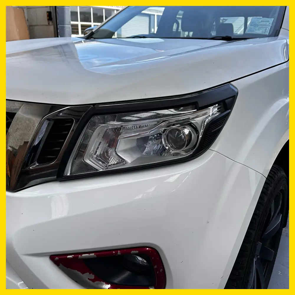 Headlight Covers Nissan Navara NP300 2015-2020 /SL 2021+ Matte Black