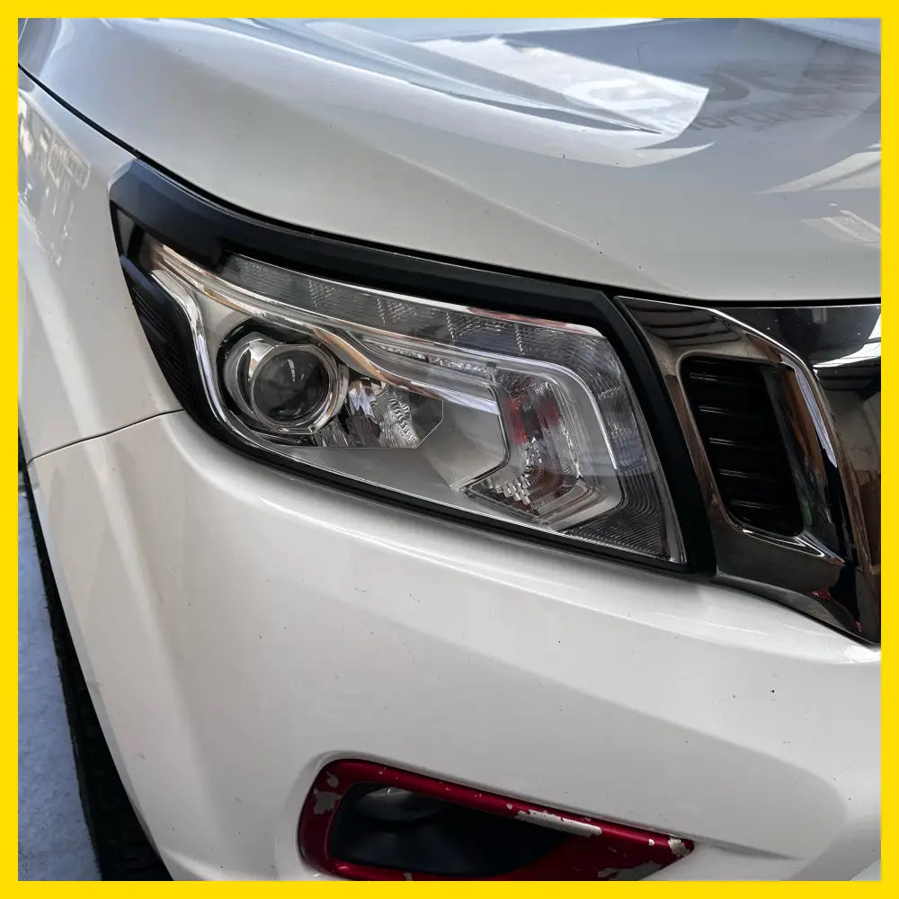 Headlight Covers Nissan Navara NP300 2015-2020 /SL 2021+ Matte Black