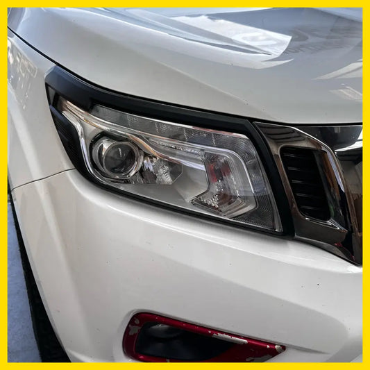 Headlight Covers Nissan Navara NP300 2015-2020 /SL 2021+ Matte Black