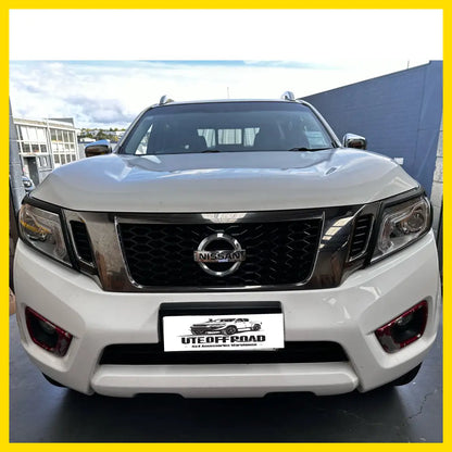 Headlight Covers Nissan Navara NP300 2015-2020 /SL 2021+ Matte Black