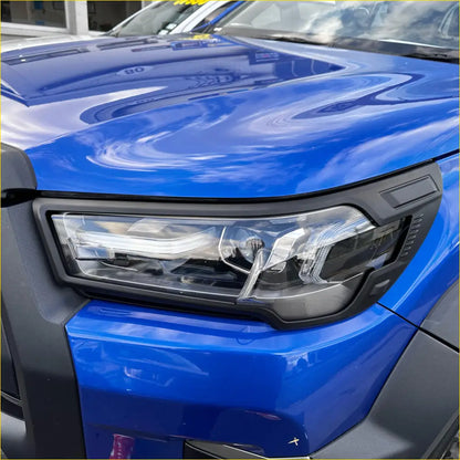 Headlight Covers Toyota Hilux 2021-2025 SR/SR5/SR5 Cruiser