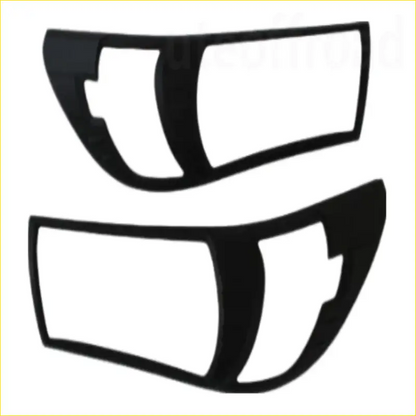 Headlight Covers Toyota Hilux Revo 2015-2020 Matte Black