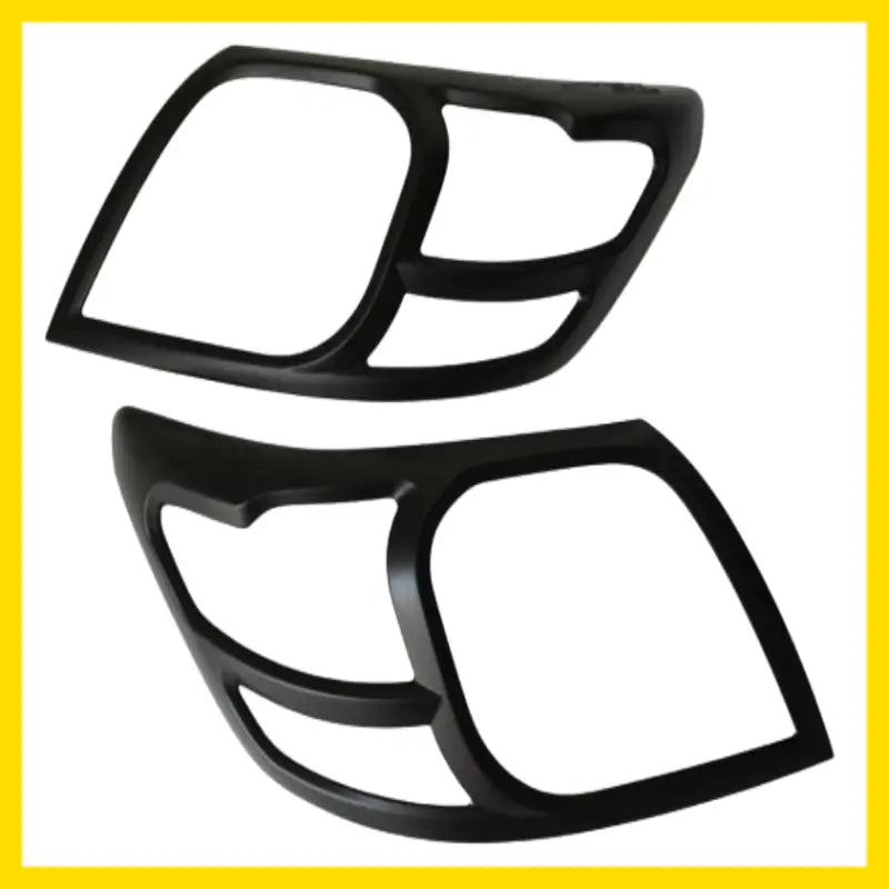 Headlight Covers Toyota Vigo 2012-2015 Matte Black