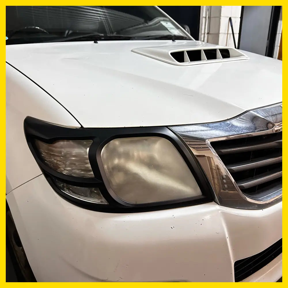 Headlight Covers Toyota Vigo 2012-2015 Matte Black
