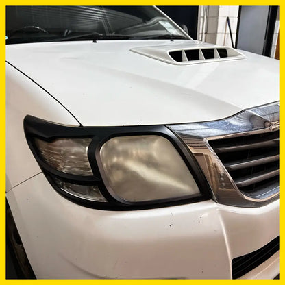 Headlight Covers Toyota Vigo 2012-2015 Matte Black