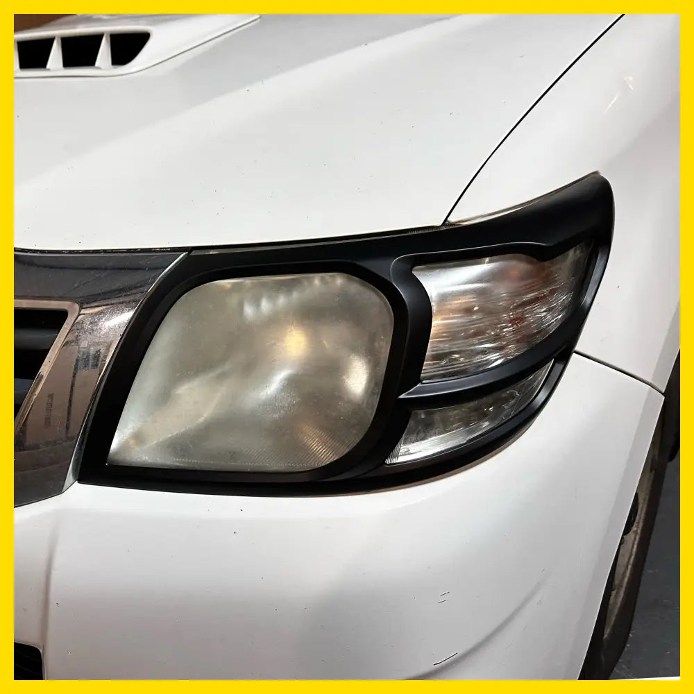 Headlight Covers Toyota Vigo 2012-2015 Matte Black