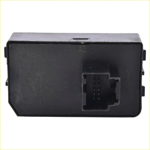 Black plastic car window regulator control module with multi pin connector for headlight fog light switch on silverado suburban sierra 2014 2017