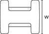 HellermannTyton Twistable Fixing Element For Parallel