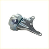 Silver metallic turbo vacuum actuator engine mount with cylindrical housing and bracket for mitsubishi triton mn 4wd