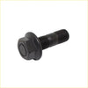 Black coated high tensile lug bolt with hex head and threaded shaft for nissan navara d40 exhaust manifold kit