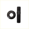 Black threaded high tensile exhaust manifold stud kit bolt with hex head and nut for nissan navara d40 yd25 2.5l