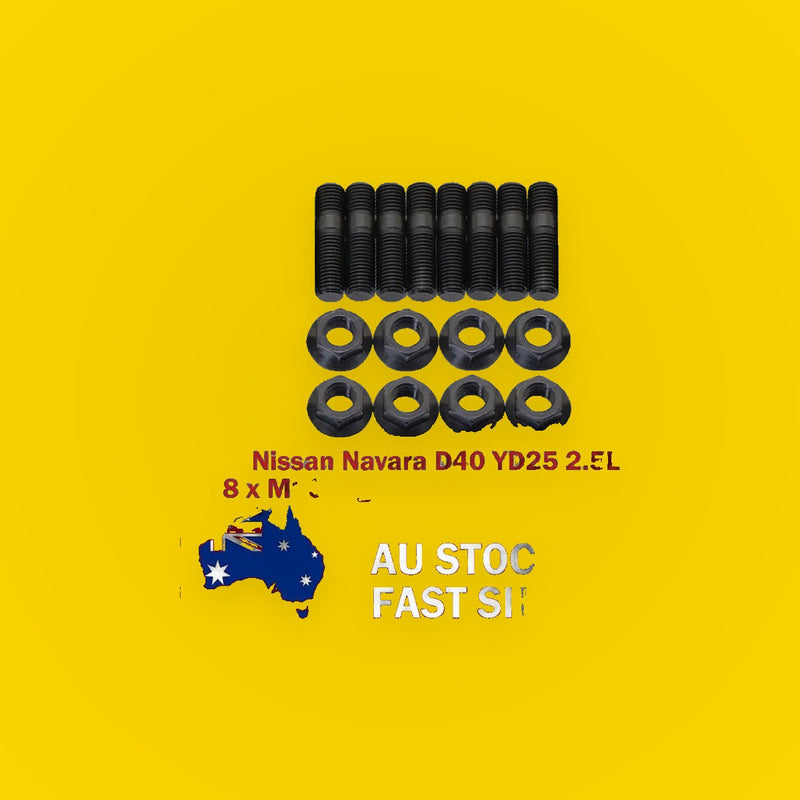 High Tensile Exhaust Manifold Stud Kit for Nissan Navara D40 YD25 2.5L