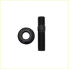 Black high tensile exhaust manifold stud kit bolt with hex head and matching nut for nissan patrol tb48 4.8l