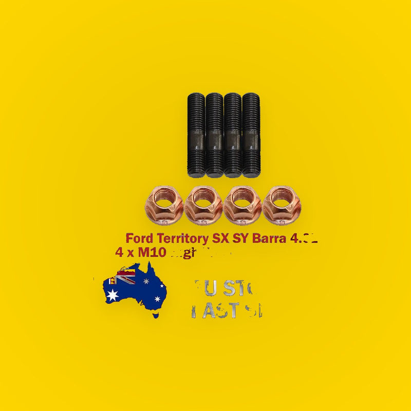 High Tensile Exhaust Manifold to Turbo Stud Kit for Ford Territory SX