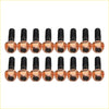 Set of 12 black high tensile exhaust manifold and turbo studs with copper hex heads for ford territory sx sy