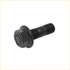 Black coated steel lug bolt with hex head and threaded shaft for high tensile exhaust manifold and turbo stud kit Nissan Pathfinder