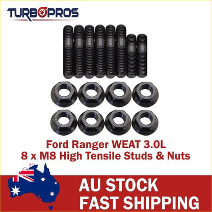 High Tensile Turbo Charger Stud Kit for Ford Ranger WEAT 3.0L - & Performance