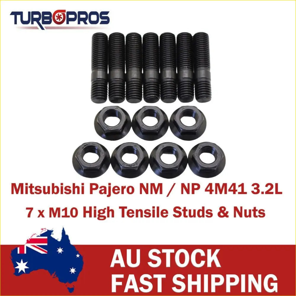 High Tensile Turbo Stud Kit for Mitsubishi Pajero NM / NP 4M41 3.2L - & Performance