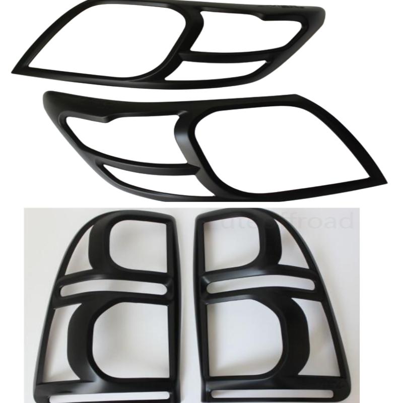 Toyota Hilux Vigo Headlight & Taillight Covers (2012-2015)