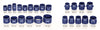 HKS Silicon-hose Purple 80 L=55 (image 2)