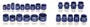 HKS SILICON-HOSE PURPLE D50-60 L=70