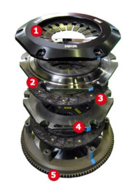 HKS 26011-AF001 LA CLUTCH TWIN GDB/GRB EJ207 | Kren Offroad NZ