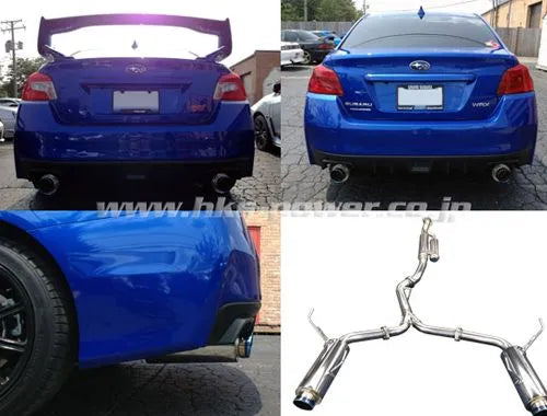 HKS 31006-BF001 Hi-Power Muffler WRX STI/WRX 2015 | Kren Offroad NZ