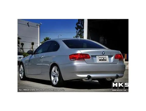 HKS 07-08 BMW 335i Coupe Only Legamax Hi-Power Dual SOS304 Ti-Tip Catback Exhaust