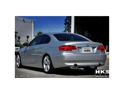 HKS 07-08 BMW 335i Coupe Only Legamax Hi-Power Dual SOS304 Ti-Tip Catback Exhaust