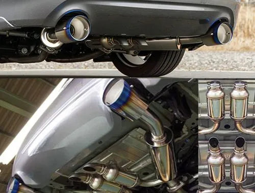 HKS Q50 VQ37 Dual Hi-Power Titanium Tip Catback Exhaust
