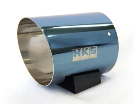 HKS Hi-Power SPEC-L Tail Tip Cover 94mm 118A-L Blue-SUS Tip