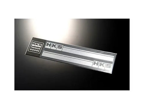 HKS STICKER stripe SILVER