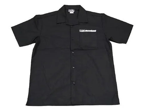 HKS MOTORSPORT BUTTON-UP SHIRT BLACK M
