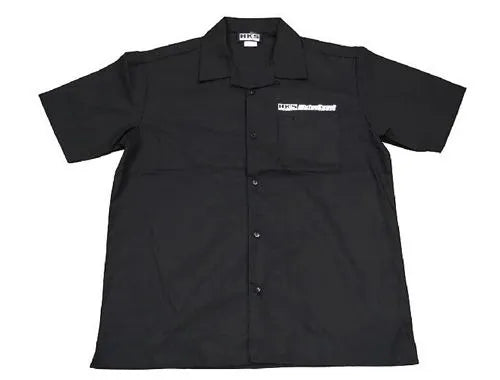 HKS MOTORSPORT BUTTON-UP SHIRT BLACK M
