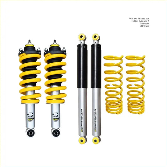 Holden Colorado 7 Trailblazer (2012 on) - Raw Predator Lift Kit