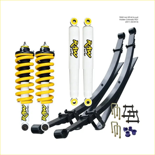 Holden Colorado RG I (2011 - 03/2013) - Raw Nitro Lift Kit