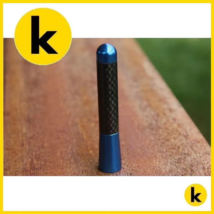 Holden Commodore VE Blue 80mm Carbon Fibre Aerial Kren Bits