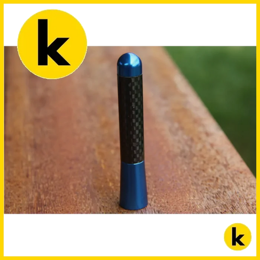 Holden Commodore VE Blue 80mm Carbon Fibre Aerial Kren Bits