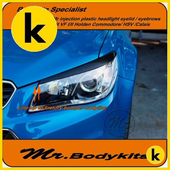 Holden Commodore VF Series Headlight Eyebrows Kren Bits