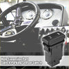 Black plastic parking sensor switch with raised top and mounting bracket for toyota alphard hole expansion port