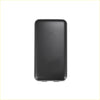 Black rectangular portable power bank with smooth matte finish for hole expansion port switch wire in toyota alphard