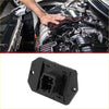 Black plastic hvac blower motor resistor with integrated connectors and mounting holes for toyota highlander 2001-2003