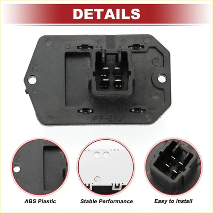 Black abs plastic ac pressure switch with multi pin connector for toyota highlander 2004 2005 back view