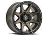 ICON Vehicle Dynamics Rebound 17x8.5 5x150 25mm Offset 5.75in BS 110.1mm Bore Bronze Wheel