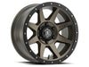 ICON Vehicle Dynamics Rebound 17x8.5 5x150 25mm Offset 5.75in BS 110.1mm Bore Bronze Wheel