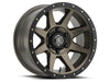 ICON Vehicle Dynamics Rebound 17x8.5 5x150 25mm Offset 5.75in BS 110.1mm Bore Bronze Wheel