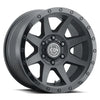 ICON Vehicle Dynamics Rebound 17x8.5 5x5 -6mm Offset 4.5in BS 71.5mm Bore Double Black Wheel